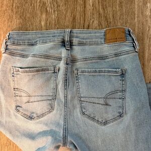 American Eagle Outfitters Light Wash High Rise Jeans